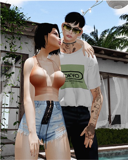 "METILAMIN"couple pose 10