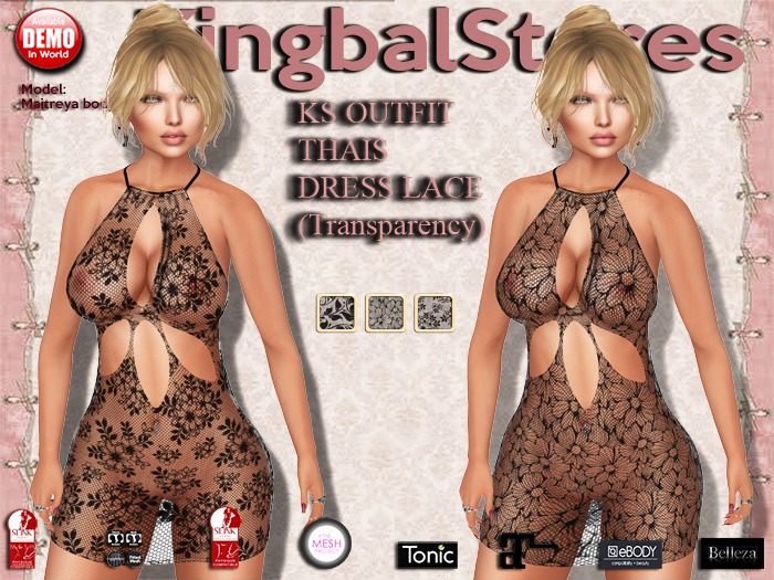 KS OUTFIT THAIS DRESS LACE (Transparency)