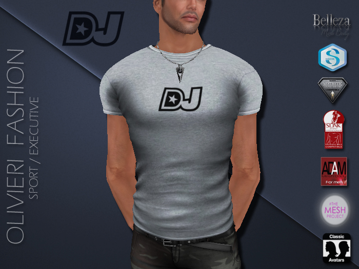 SHIRT -DJ - GREY