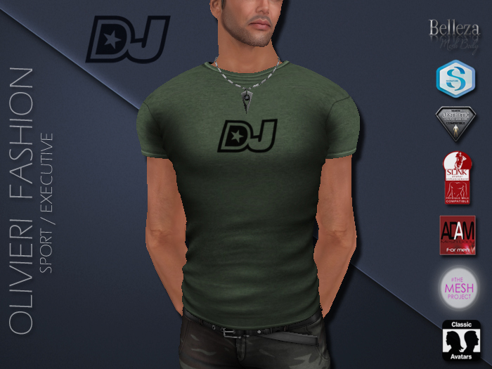 SHIRT -DJ - GREEN