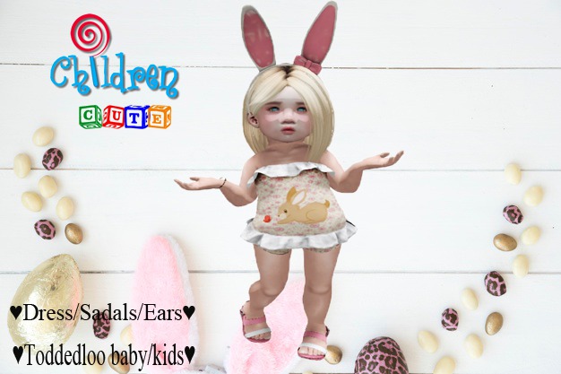 Children Cute Easter