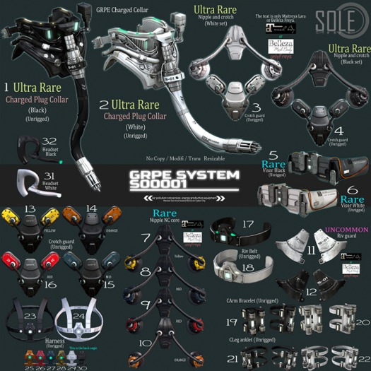 Common 28 :::SOLE::: GRPE - Harness EX (Yel) (Unrig)