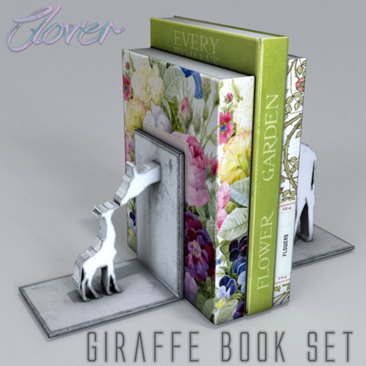 Clover - Giraffe book set