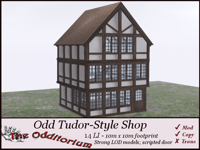 Odd Tudor-style Shop - LI=14
