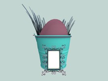 **O::U::T** LIGHT FRAME EGG SAPHIRE
