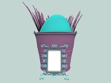 **O::U::T** LIGHT FRAME EGG OPALE