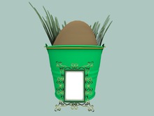**O::U::T** LIGHT FRAME EGG EMERAUDE