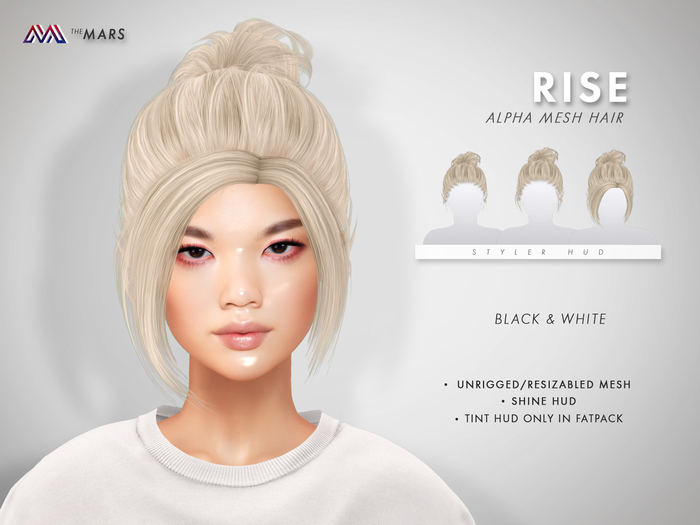 theMARS - Hair Rise - B&W (PACKED)