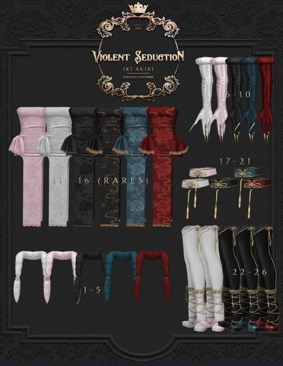 Violent Seduction - Madame Chungking Dress (Teal)