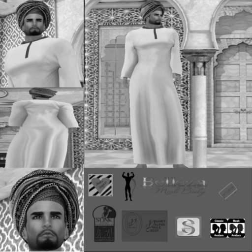 {SS}DEMO Thobe & head wrap
