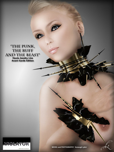 The Punk, the Ruff and the Beast - GoldBlack / VIOLATOR