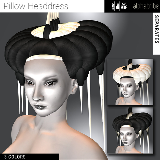 alpha.tribe::: Pillow headdress