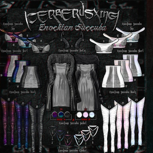 7. [CX] Enochian Succuba - Choker ( Iridescent // 1 ) - M