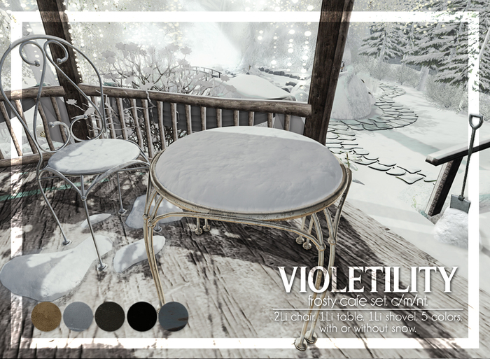Violetility - Frosty Cafe Set