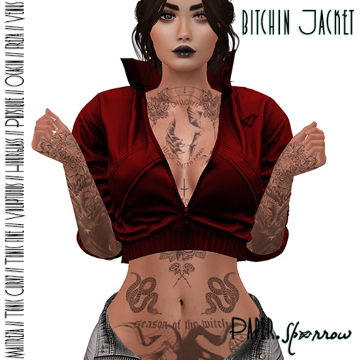 Paper.Sparrow - Red Bitchin Jacket