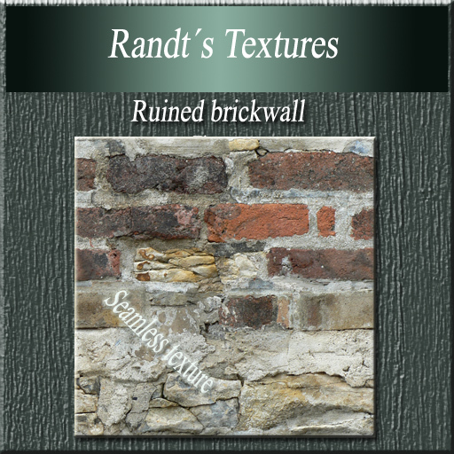 Ruined Bricks Wall