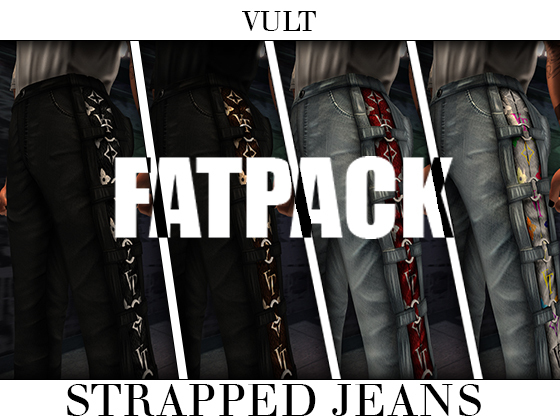 [Vult] Strapped Jeans FATPACK
