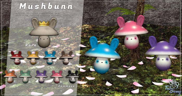 .TeaBunny. Mushbunn - King Mushbunn RARE