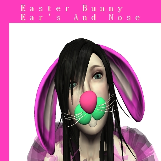 @ HAPPY EASTER @ Easter Bunny Ear's And Nose 