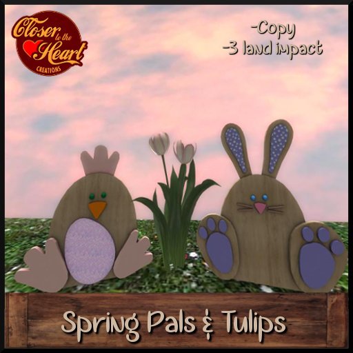 Spring Pals & Tulips Decor**