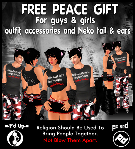 ::Poised:: FREE Peace Pack for men & woman