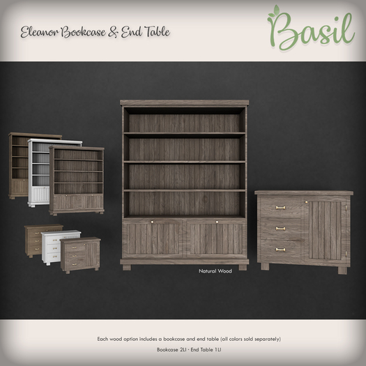Basil - Eleanor Natural Wood Set
