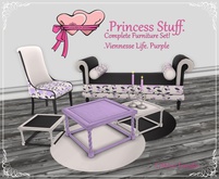 .Princess Stuff. [Viennese Life] Furniture Set *Purple*