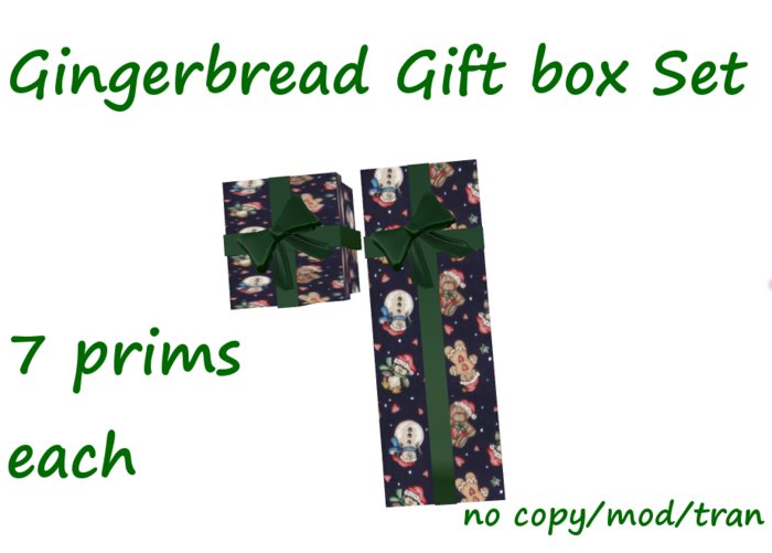 Ginger Bread gift box set