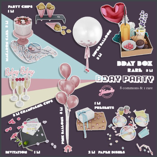 *Tentacio* Bday party box RARE