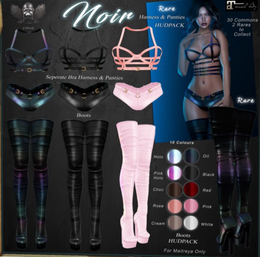 [The Forge] Noir Boots, Cream