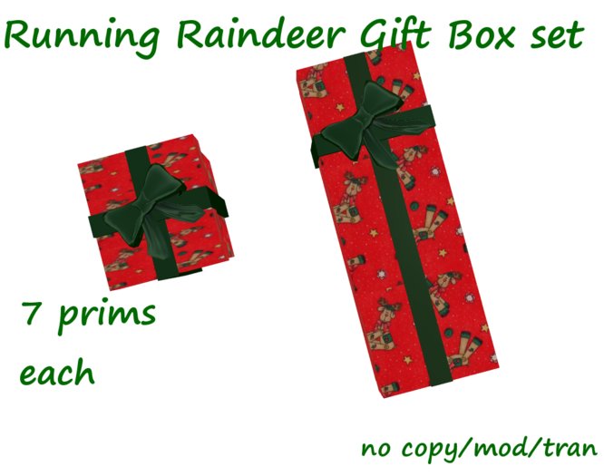 Running Rudolf Gift box set
