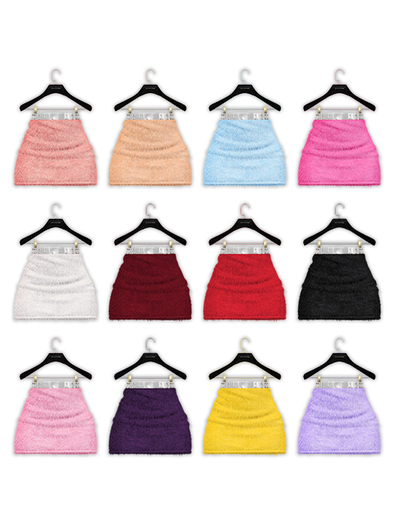 .:villena:. - Faux Fur Skirt - Fatpack