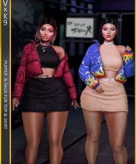 .:villena:. - Faux Fur Top - DEMO