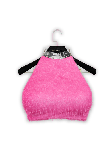 .:villena:. - Fauz Fur Top - Barbie