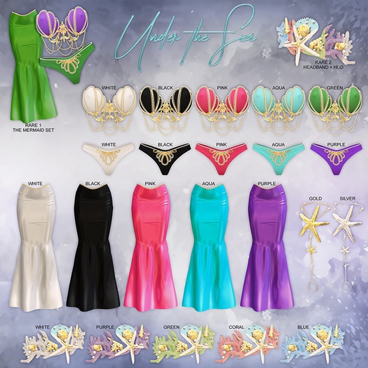 - Safira - The Mermaid Headband - RARE