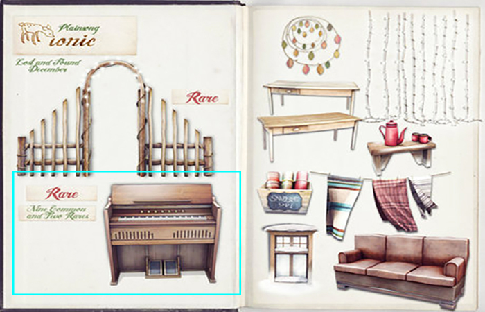 *ionic* Antique Piano RARE