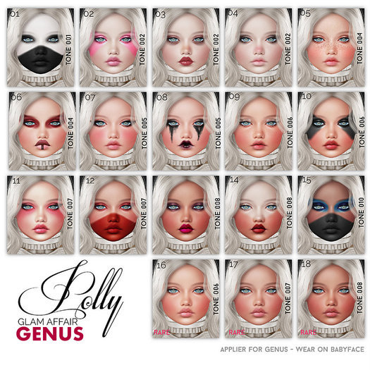 [Glam Affair] Polly Applier [Genus ] 008 - 18 RARE