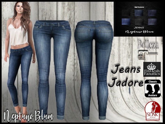 NB* Jeans Jadore- Hud Multitexture