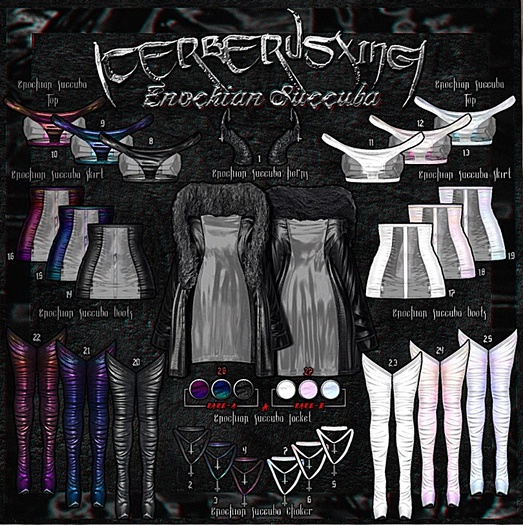 27. [CX] Enochian Succuba - Jacket B - M RARE