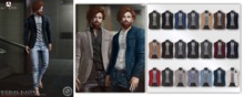 //Ascend// Nicolas Blazer w Shirt Add on- FAT PACK 