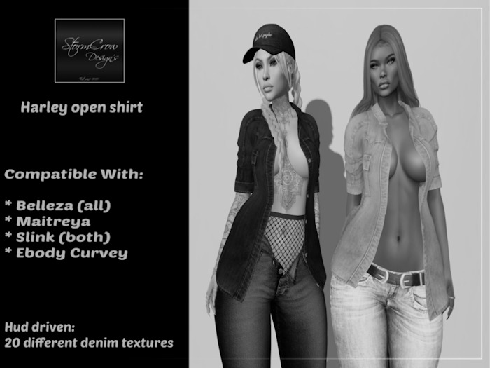 DEMO HARLEY OPEN SHIRT