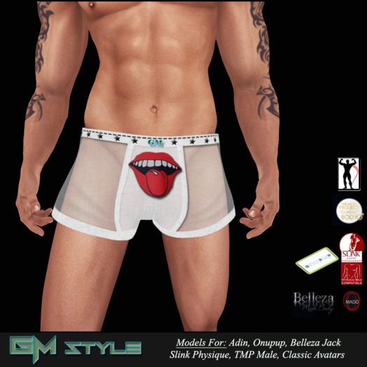GM Style-Underpants Seductive *Transparency* Boxer #03{WEAR ME}