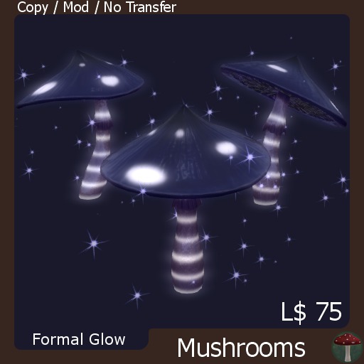 Formal Glow Mushrooms