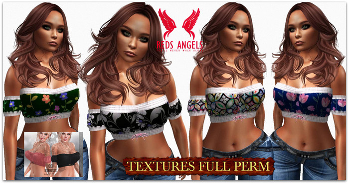 AJ_ [GUNSHOT] -HEDEX Top 1  _FULL PERM TEXTURES