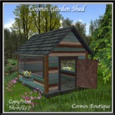 Cosmos Garden Shed MESH (BOX)