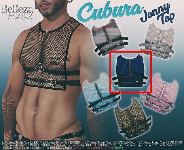 4.Cubura Jonny Top BLUE FANS(Rezz Me)