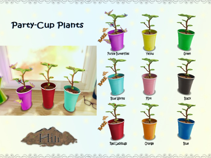 Ant Hill Party.Cup.Plant Gacha (FullSet) [Wear]