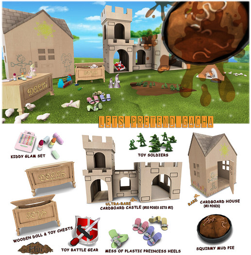 Ant Hill Lets Pretend Gacha (FullSet)