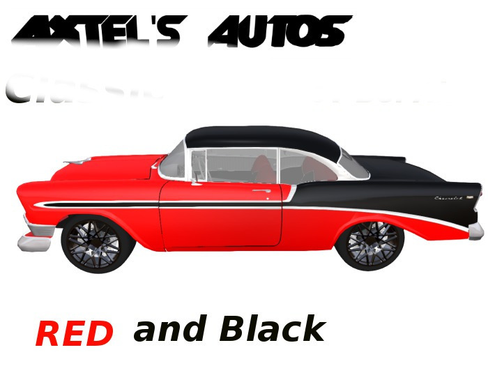 CLASSIC SERIES 1956 2 door Rd/Blk v2 