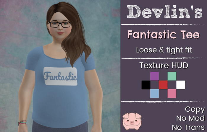 Devlin's - Piggu Jamie - Fantastic Tee